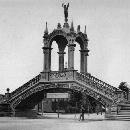 Brücke auf der Düsseldorfer Gewerbeausstellung 1880