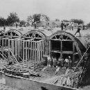 Bau des Wiesbadener Wasserbehälters 1882